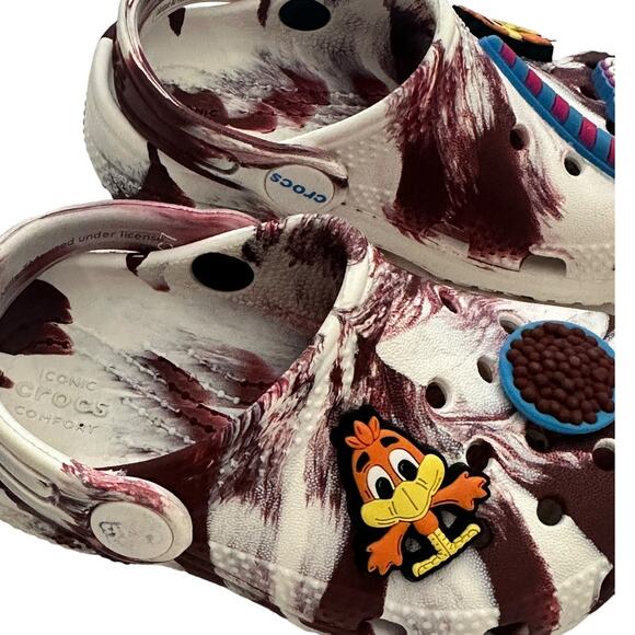 Crocs Classic Clog x Cocoa Puffs Childs Size 7C - Picture 3 of 7